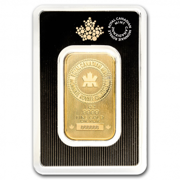 1 oz Gold Bar RCM