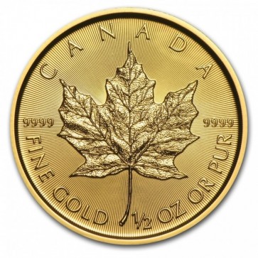 1/2 oz Canadian Maple Coin