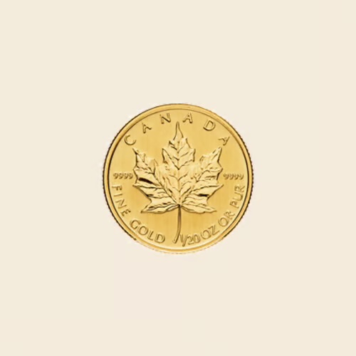 1/20 oz Canadian Gold Maple