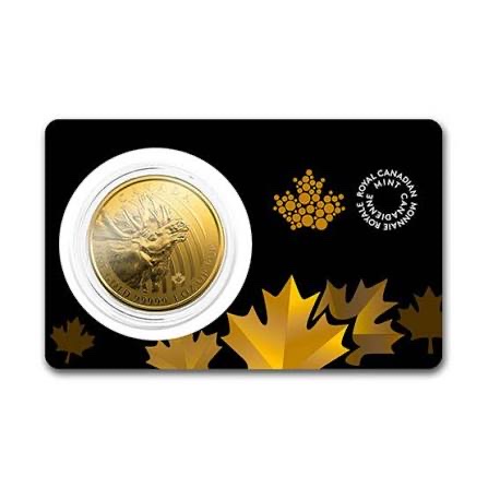 1 oz Canadian Gold Moose .99999 (2019)