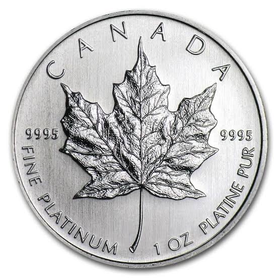 1 oz Platinum Maple Leaf
