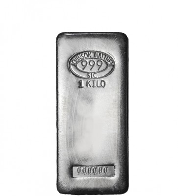 1 Kilo Silver Bar